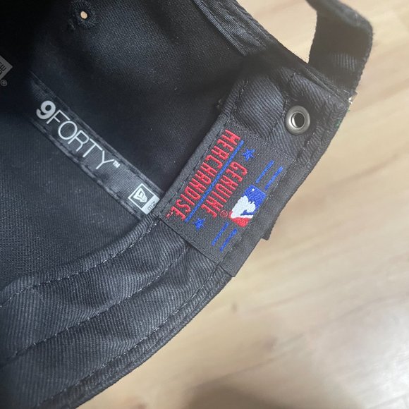 Colorado Rockies Adjustable Black Hat. Excellent Used Condition. - Picture 8 of 9